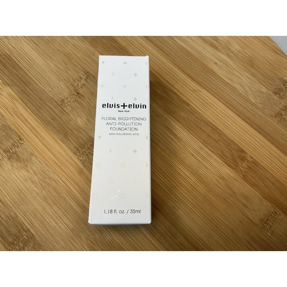 Elvis + Elvin Floral Brightening Anti-Pollution Foundation R160 1.18 Fl oz/35ml